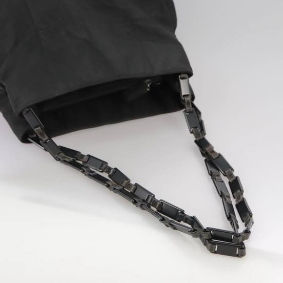 PRADA Shoulder Bag Nylon Black Auth 107933 - Picture 7 of 16